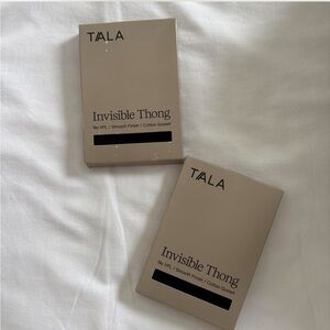 TALA Black Invisible Thongs (2)
